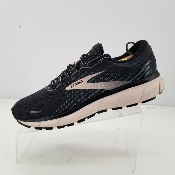 Brooks Ghost 13 Womens Running Shoes Black  Pink  Medium 1203381B062 Sz 9.5 - Picture 7 of 11